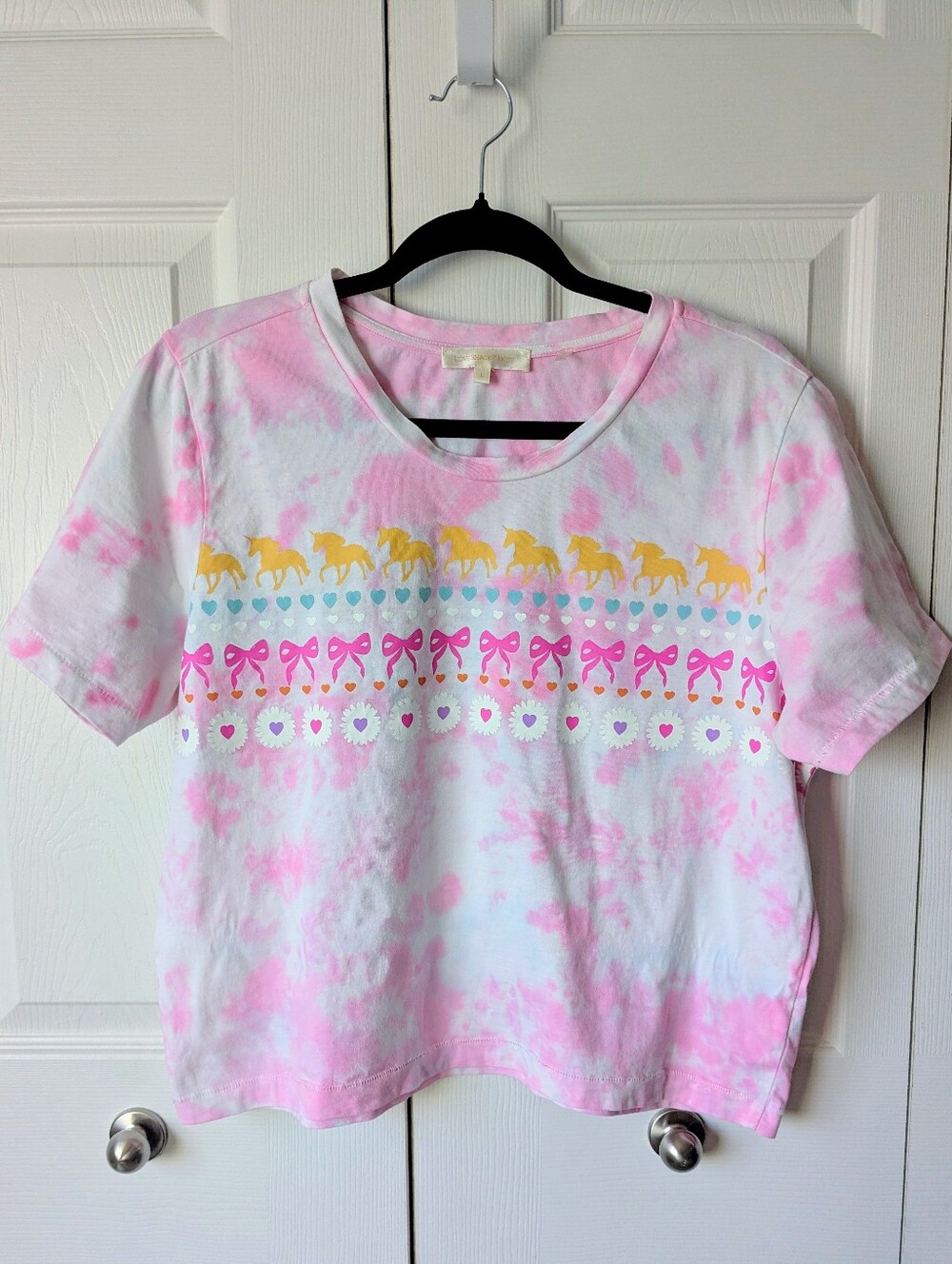 Love Shack Fancy Tie-dye Pink T Shirt